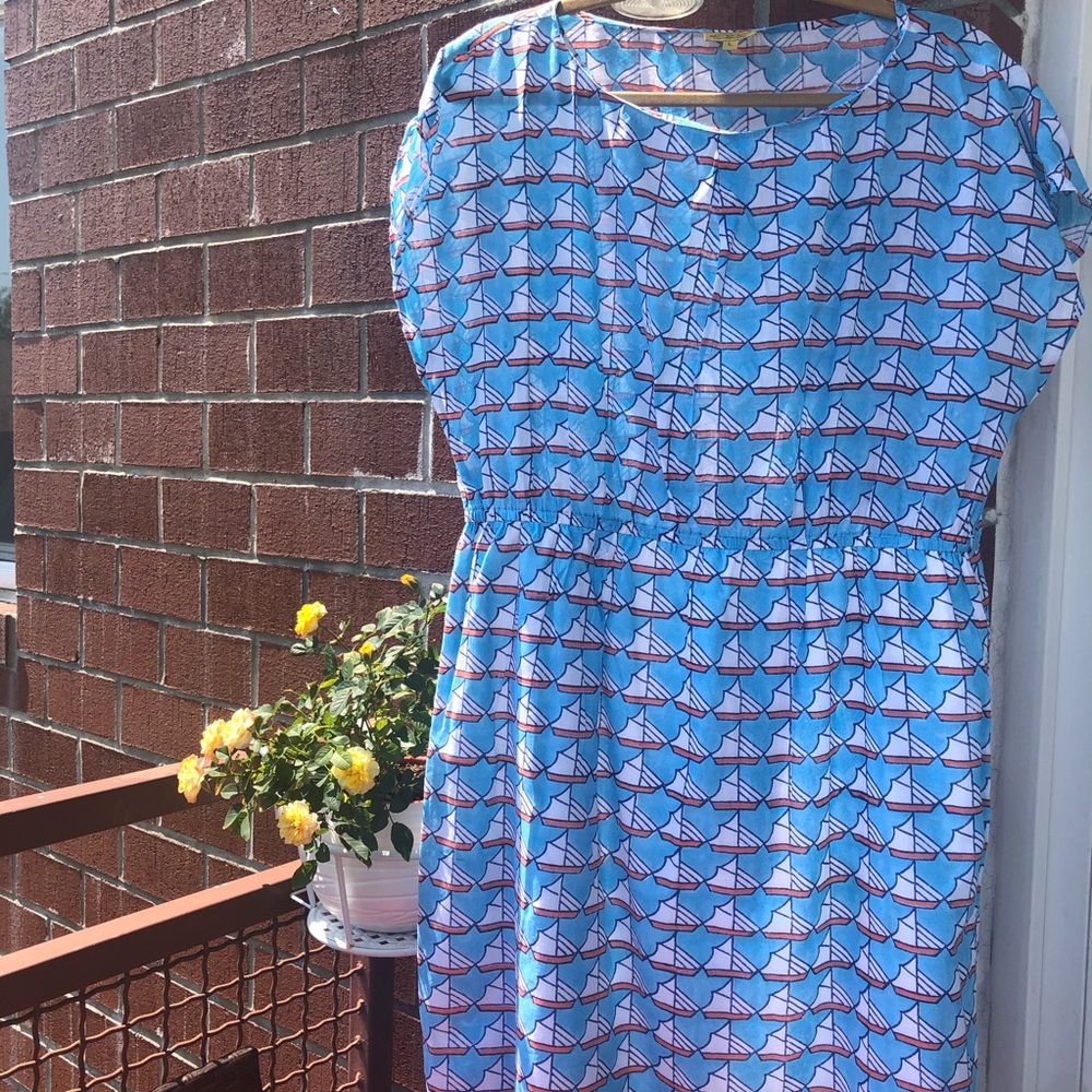 Roberta Roller Rabbit coverup dress size large